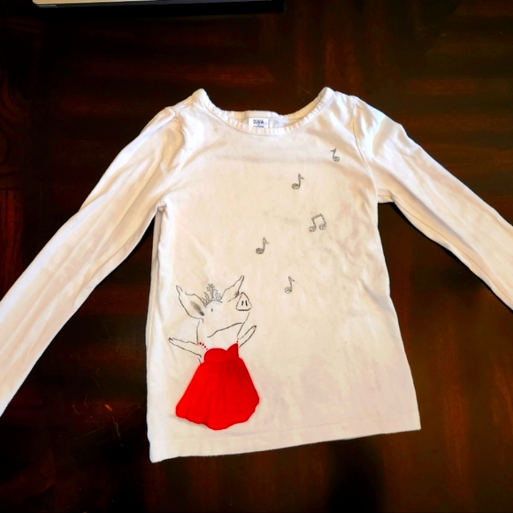 NWOT Olivia for Gymboree Girls Shirt, Size 6